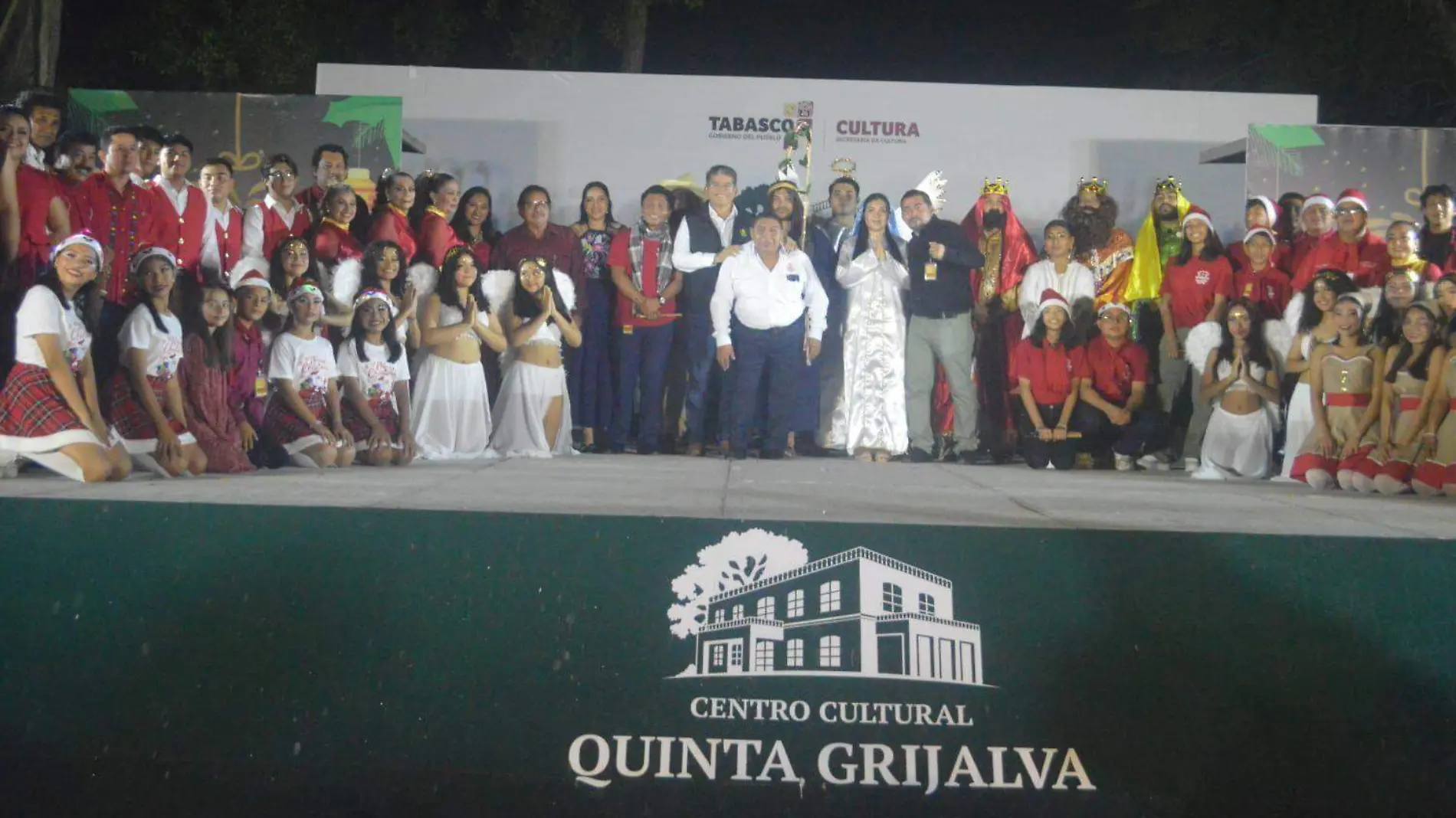 Casa de la Cultura Paraíso festival navideño Alfonso Baca